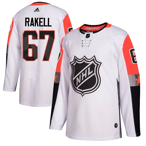 Adidas Ducks #67 Rickard Rakell White 2018 All-Star Pacific Division Authentic Stitched NHL Jersey